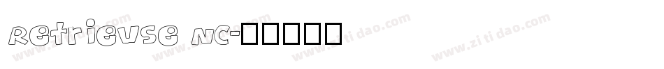 Retrievse NC字体转换